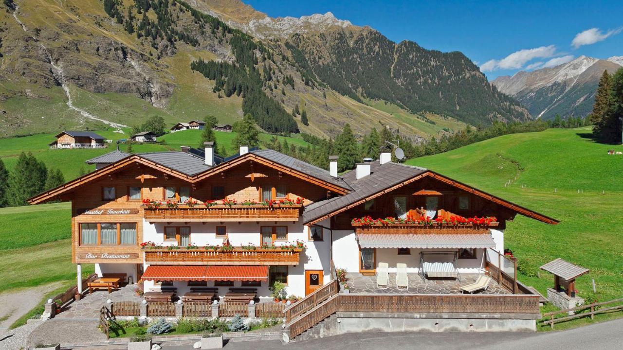 Gasthof Pension Innerhutt Pfelders Exterior photo